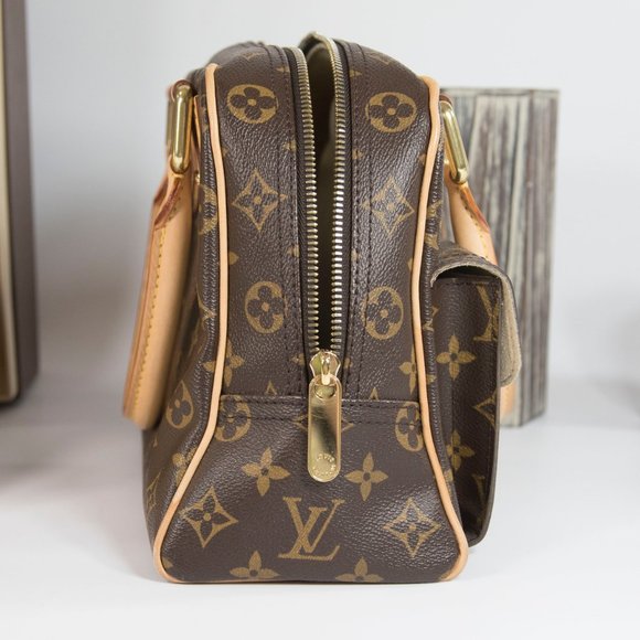 *SOLD* Louis Vuitton Monogram Manhattan PM Satchel - Picture 10 of 12